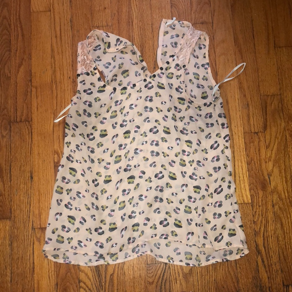Cheetah Print top